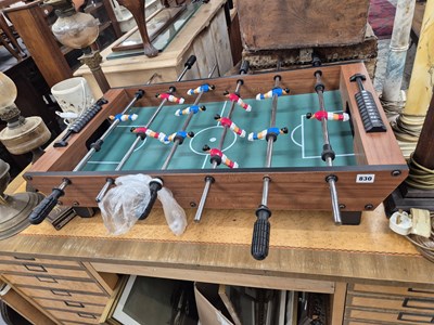Lot 830 - A table football game.