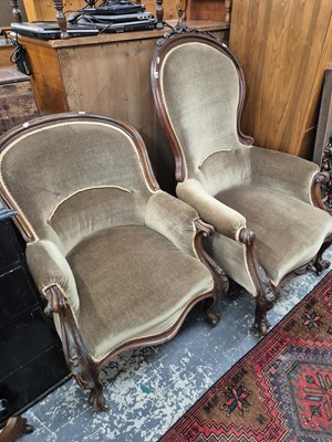 Lot 855 - A matched pair of His & Hers. Victorian show...