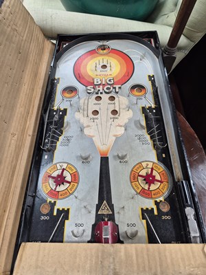 Lot 899 - A vintage tinplate bagatelle.