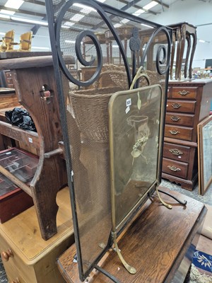 Lot 920 - Two firescreens.