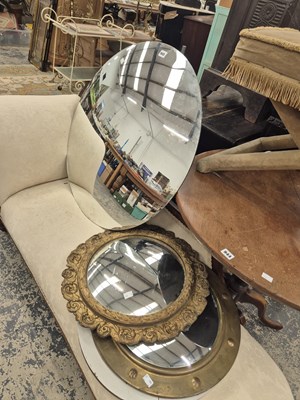 Lot 945 - Three convex mirrors and one other. Prov....