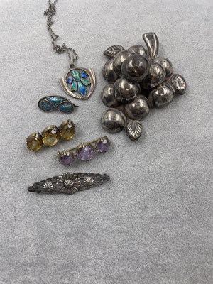Lot 341 - Liberty & Co. An Art Nouveau silver and...