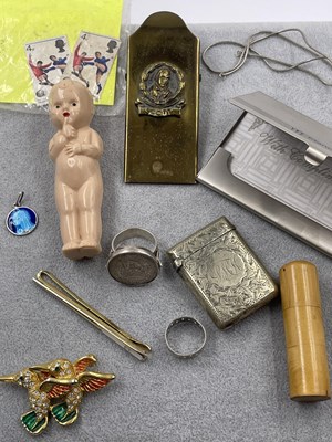Lot 347 - Jewellery and collectables, including an EPNS...