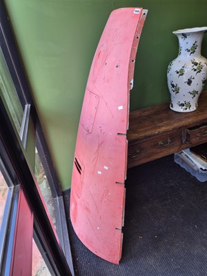 Lot 1049 - A large vintage alloy aircraft fuselage...