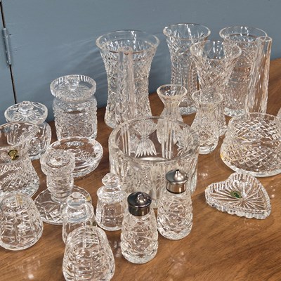 Lot 402 - Waterford glass: three sizes of...