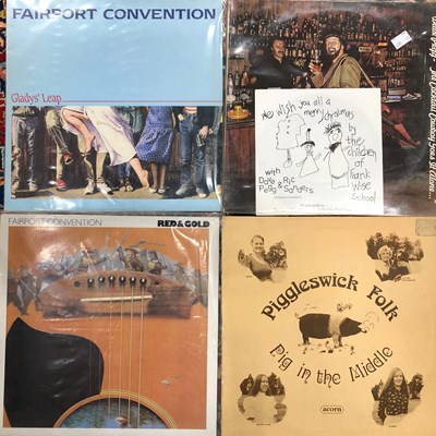 Lot 224 - Fairport Convention / Related / Folk - 9 LPs &...