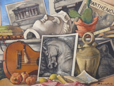 Lot 118 - Harry Bloomfield (1883-1941) Still life with...