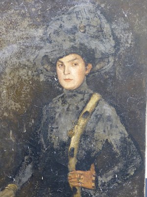 Lot 120 - Late 19th century school. Portrait of a lady...