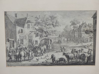 Lot 138 - A F Bargus after Pieter Bout (17th century)...