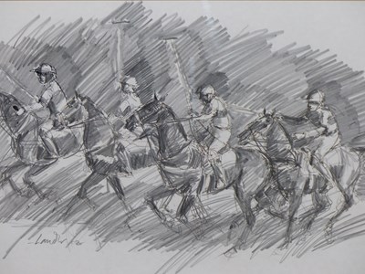 Lot 151 - Pamela Lander. ( 20th/21st Century) Polo...