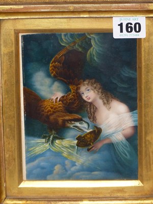 Lot 160 - 19th century school. Miniature depicting Hebe...