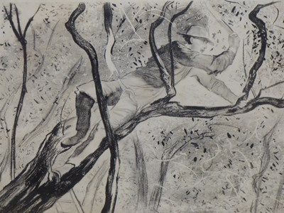 Lot 163 - John Copley (1875-1950) A Tree Sugeon. Etching....