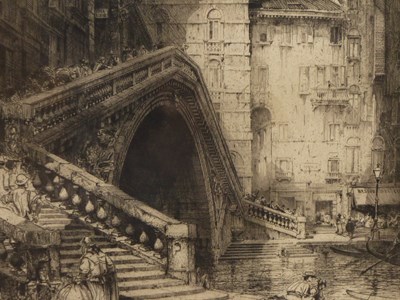 Lot 166 - Hedley Fitton (1859-1929) - The Rialto...