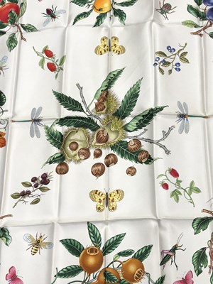 Lot 1113 - Gucci vintage silk scarf designed by Italian...