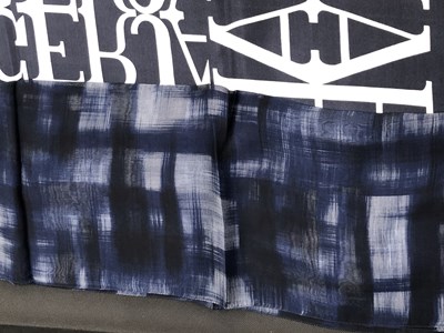 Lot 1126 - A Jaeger logo silk scarf, together with a...