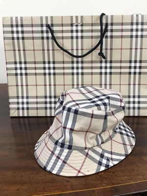Lot 1147 - A Burberry London Bucket hat.