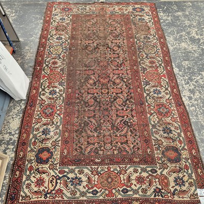 Lot 650 - An antique Persian tribal rug 285 x 158 cm