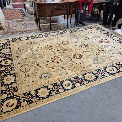 Lot 669 - A good quality oriental carpet of classic...