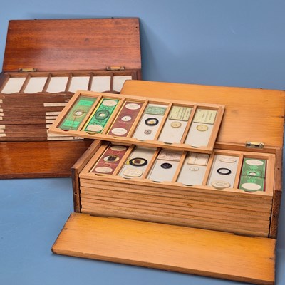 Lot 192 - A collection of early 20th-century microscope,...