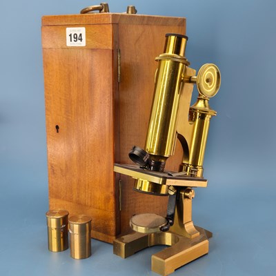 Lot 194 - An R & J Beck Ltd LONDON, Brass Monocular...