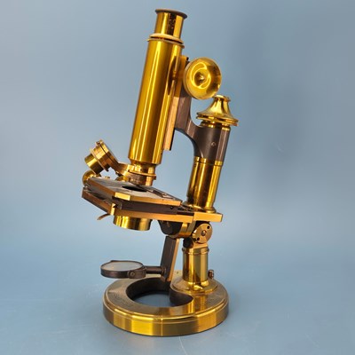 Lot 195 - A Ross-London "Eclipse" brass monocular...