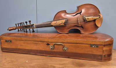Lot 374a - A rare early 20th century Viola d'amore...