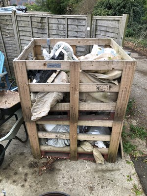Lot 1277 - A collection of large garden ornament moulds.