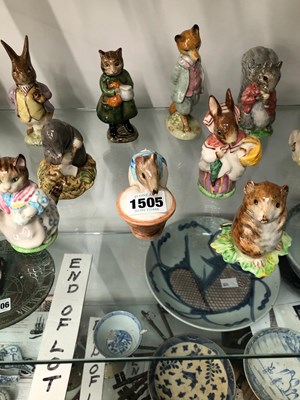 Lot 1505 - Twenty five Beswick Beatrix Potter figures