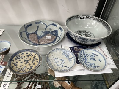 Lot 1507 - Six Chinese wares recovered from the Ca Mau...