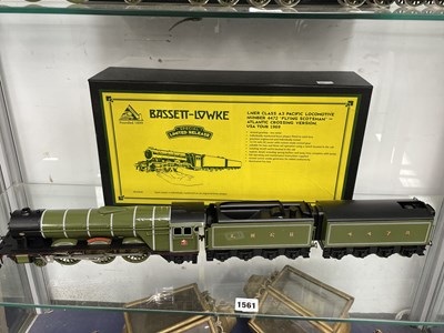 Lot 1561 - A boxed Bassett-Lowke 0 guage Flying Scotsman...