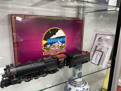 Lot 1566 - A boxed MTH 0 guage electric K-4 steam...