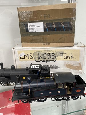 Lot 1575 - A boxed 0 guage electric LMS steam locomotive...
