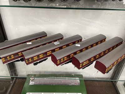 Lot 1588 - Six Con-Cor 0 guage railway carriages