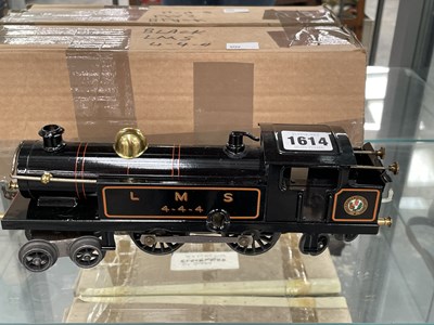 Lot 1614 - A Hornby 0 guage clockwork 4-4-4 LMS locomotive