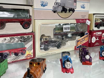 Lot 1618 - Ertl Thomas the tank engine toys together with...