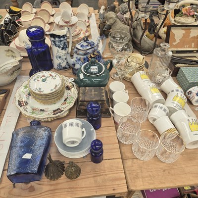 Lot 1677 - Drinking and other glass, Village...