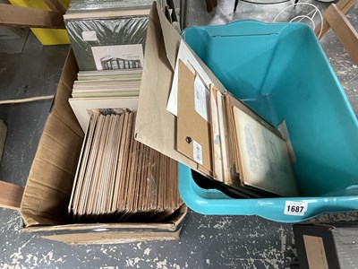 Lot 1687 - A collection of various mounted prints