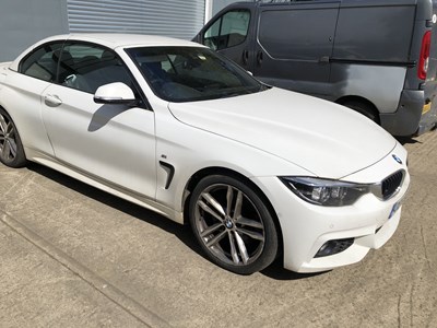 Lot 1336 - BMW 420d M-Sport. Reg No. OE67UZY. (2017)...