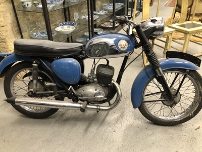 Lot 1339 - A BSA Bantum motorcycle. Reg number YPK 97OH