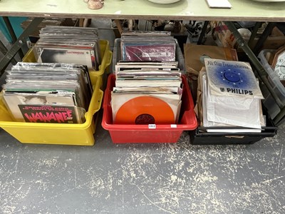 Lot 1717 - A large collection of 12 inch singles together...