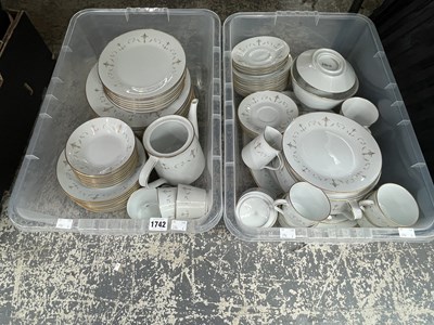 Lot 1742 - A Noritake breakfast and dinner set