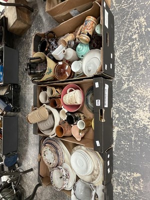 Lot 1776 - Miscellaneous jugs, mugs and dinner wares Prov....