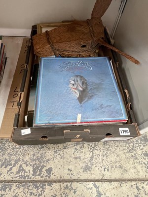 Lot 1790 - LP records, pop and easy listening, framed...