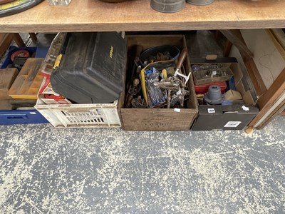 Lot 1808 - Miscellaneous tools, a cased Mckeler electric...