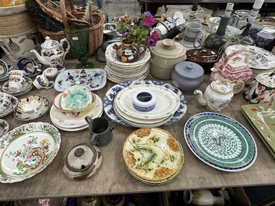 Lot 1811 - Booths and other tea wares, Grindley dinner...