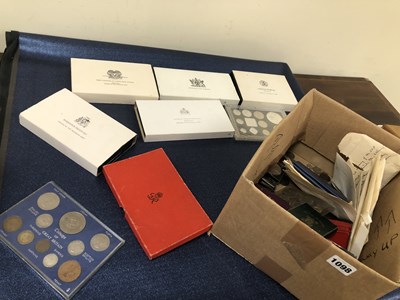 Lot 1098 - Various coin proof sets including 1st coinage...