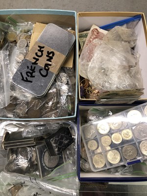 Lot 1085 - An extensive collection of GB and world coins,...