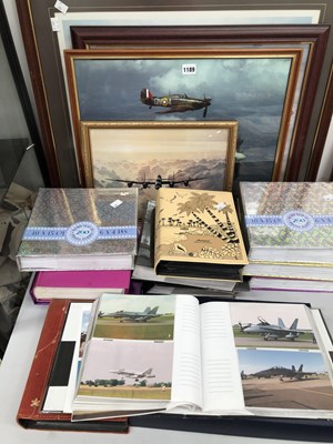 Lot 1189 - A collection of filled photograph albums...