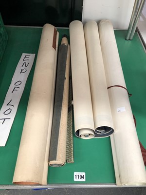 Lot 1194 - Four Eastern scrolls.