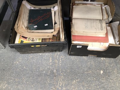 Lot 1200 - Ephemera. Vintage miscellaneous including...